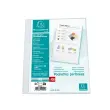 Sachet de 100 pochettes perforées A5 en polypropylène grainé standard - Exacompta