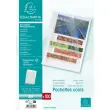 Sach.100 poch.coin A4 pp St.graine incol