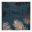 Album photo livre Palma - 25 x 25 cm - 30 pages noires - Bleu - Exacompta