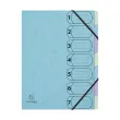 Trieur Harmonika 7 compart A4 AQUAREL 
