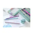 FABER-CASTELL Crayon couleur triangle GRIP SPARKLE, &eacute;tui 