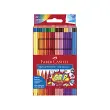 FABER-CASTELL Stylo feutre GRIP COLOUR MARKER, étui de 20