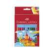 FABER-CASTELL Feutre CASTLE, &eacute;tui carton de 12 pi&egrave;ces 