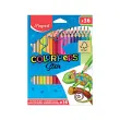 MAPED Crayon de couleur COLOR'PEPS Star, &eacute;tui carton de 72 