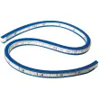 WESTCOTT Gabarit de courbe flexible, longueur : 400 mm (16') 