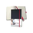 sigel Carnet de notes Conceptum, A5, ligné, noir/rouge
