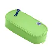 Oxford Trousse, polyester, oval, vert clair 