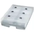 4 HAN Séparateur pour boîte à fiches CROCO DUO, A8 paysage
