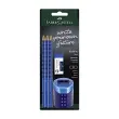 FABER-CASTELL Kit d'écriture RollOn, bleu