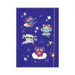folia Pochette de rangement &agrave; dessins HOTFOIL 'Space Dinos' 
