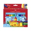 FABER-CASTELL Feutre JUMBO Superwashable, étui de 12