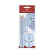 FABER-CASTELL Kit crayons GRIP 2001, bleu ciel, blister 
