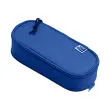 Oxford Trousse, polyester, oval, bleu 
