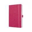 sigel Carnet de notes Jolie, similicuir, A5, fuchsia