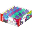 20 Kores Taille-crayon double 'MIGOO', forme ronde, assorti