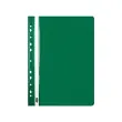 Oxford Chemise de rangement à lamelle, A4, PP, vert