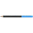 Crayon graphite Jumbo GRIP TWO TONE - Bleu - Faber-Castell