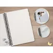 sigel Carnet de notes Jolie Inspire 'Heavenly Leaves', A5 