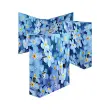 Classeur à motifs fleurs Blue Flowers - A4 - Herma