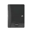 Office Cahier &agrave; spirale Oceanis - A5 - PP - Noir - Oxford 