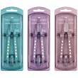 3 Compas à réglage rapide FACTORY SPARKLE - Faber-Castell
