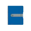 HERLITZ Cahier &agrave; spirales easy orga to go, A5, bleu 