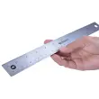 WESTCOTT R&egrave;gle en m&eacute;tal avec dos en li&egrave;ge, longueur: 300 mm 