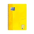Cahier Touch - A4+ - quadrillé - 160 pages - Jaune soleil - Oxford