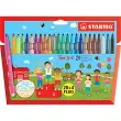 STABILO Feutre Trio A-Z, &eacute;tui carton de 24, PACK SPECIAL 