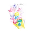 Marabu Feutre aquarellable Pen Graphix ICE ICE BABY, &eacute;tui 
