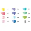 Marabu Feutre aquarellable Pen Graphix ICE ICE BABY, &eacute;tui 