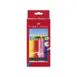 Crayon de couleur gommable - étui carton de 24 - Faber-Castell