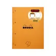 RHODIA Bloc de cours, format A4, quadrill&eacute;, orange, lot de 3 