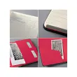 sigel Carnet de notes Conceptum, A4, ligné, noir/rouge