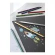 FABER-CASTELL Crayons de couleur hexagonaux m&eacute;tallique, &eacute;tui 