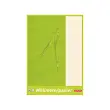 HERLITZ Bloc de papier millim&eacute;tr&eacute; A4, 80 g/m2, 25 feuilles 