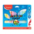 MAPED Feutre COLOR'PEPS Jungle, &eacute;tui en carton de 18 