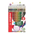 STABILO Crayon de couleur EASYcolors R, étui de 24