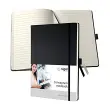 sigel Carnet de notes Conceptum, A4+, quadrillé, noir