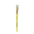 12 LEFRANC BOURGEOIS Pinceau brosse en soie de porc, plat, N.14