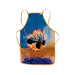 ROTH Tablier de peinture 'Monstertruck Fire', poche frontale