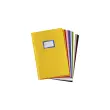 25 HERLITZ Protège-cahier format A4, gaufré (raphia), PP,orange