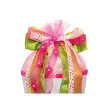 ROTH Ruban pour cornet scolaire 'Pink Dots', bleu clair/rose 