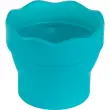 FABER-CASTELL Gobelet CLIC & GO, turquoise