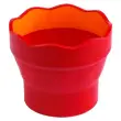 Gobelet CLIC & GO - Rouge - Faber-Castell