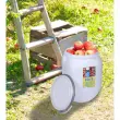 Fût de stockage, 50 litres, plastique, blanc - Eda fontaine
