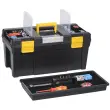 Valise &agrave; outils McPlus Promo 23, PP, noir/ jaune - Allit 