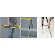 Etabli de travail pliant MB 120 KH, noir/jaune - Brennenstuhl