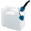 Jerrican, 10 litres, avec bec verseur, blanc - Eda fontaine 