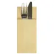 Serviette pochette, pliage 1/8, par 100, crème - Starpak